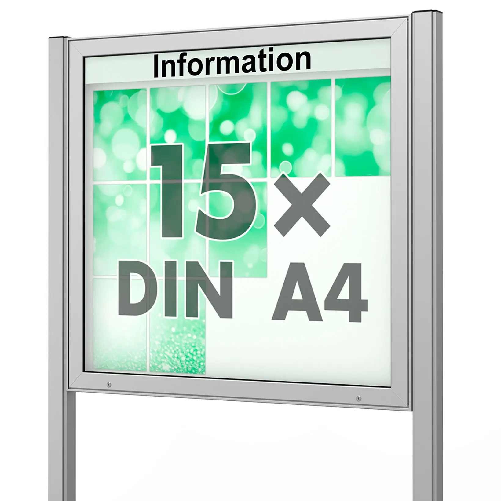 Überwachen, Bildschirm, Bushaltestelle, Werbung, Schild