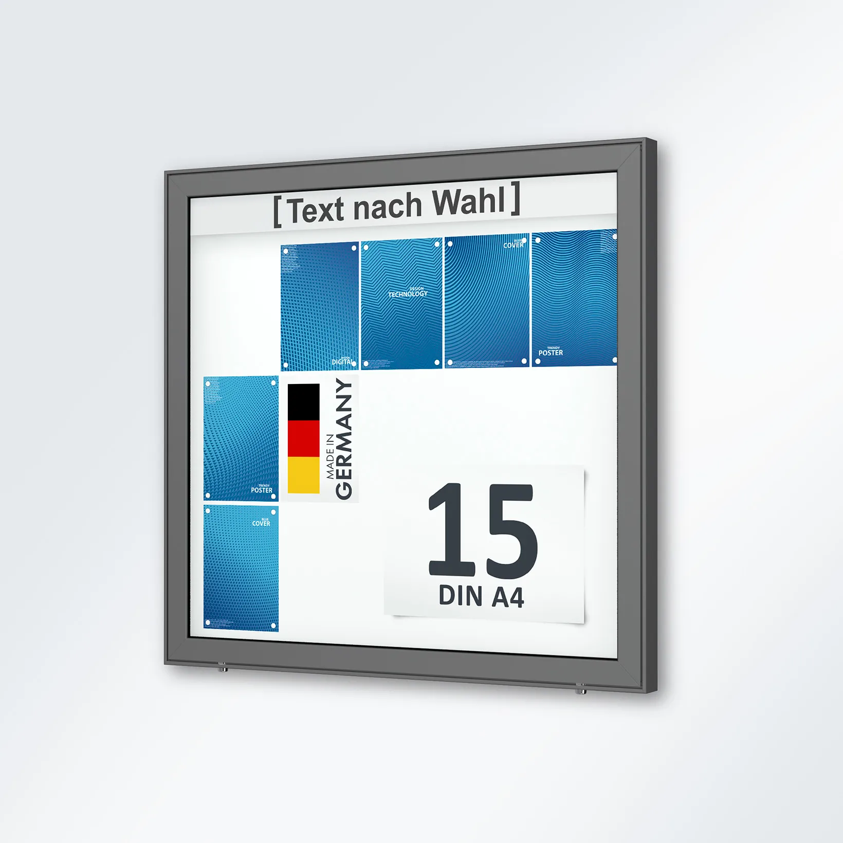poster, rahmen, display, blaue posters, DIN A4